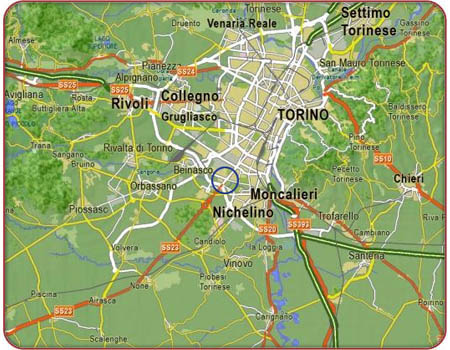 DOVE SIAMO - Piemonte, Torino, Rivoli, Collegno, Settimo Torinese, Grugliasco, Moncalieri, Nichelino, Chieri, Pinerolo, Vinovo, Orbassano, Beinasco